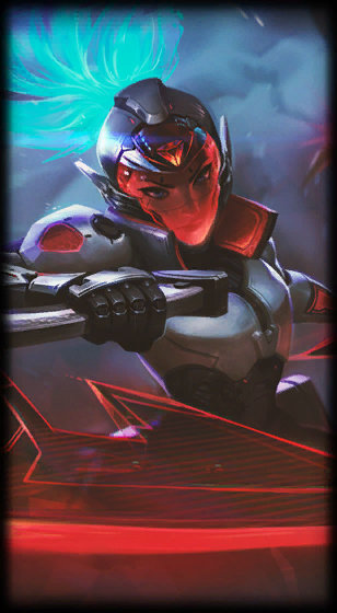 PROJECT: Akali loading screen from the Classic client