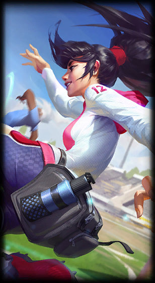 All-star Akali loading screen from the Classic client