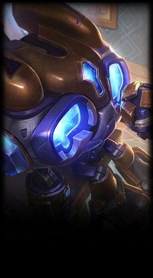 Hextech Amumu loading screen from the Classic client