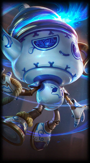 Porcelain Amumu loading screen from the Classic client