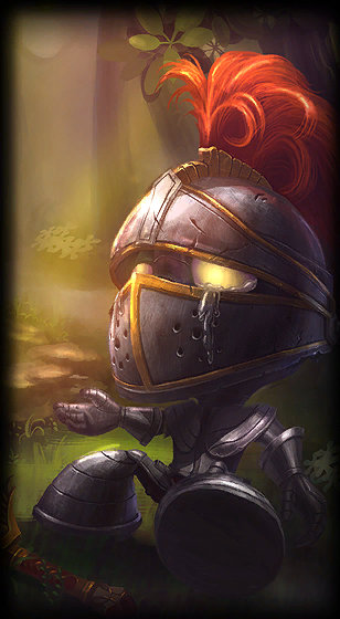 Little Knight Amumu loading screen from the Classic client