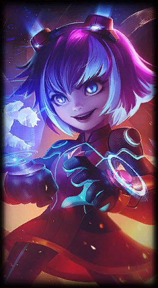 Super Galaxy Annie loading screen from the Classic client
