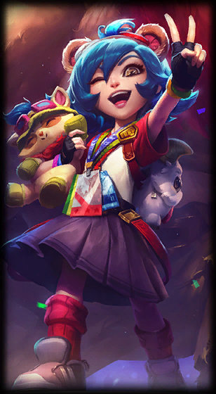 Annie-Versary loading screen from the Classic client