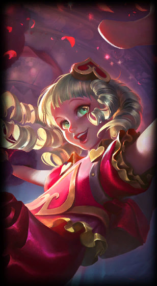 Sweetheart Annie loading screen from the Classic client