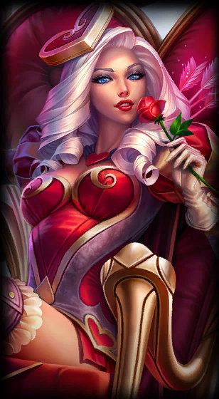 Heartseeker Ashe loading screen from the Classic client