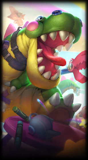 Toy Terror Cho'Gath loading screen from the Classic client