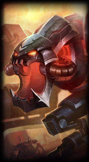 Battlecast Prime Cho'Gath loading screen from the Classic client