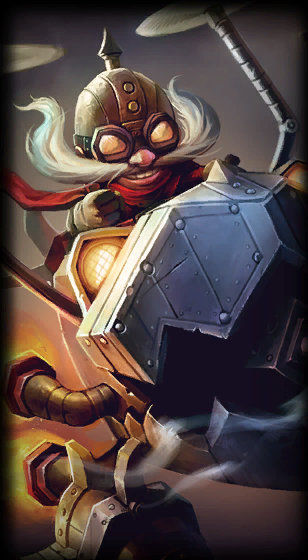 Corki loading screen from the Classic client