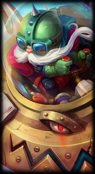 UFO Corki loading screen from the Classic client