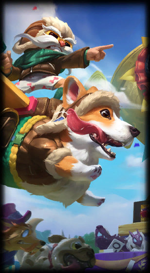 Corgi Corki loading screen from the Classic client