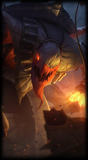 Bandito Fiddlesticks loading screen from the Classic client