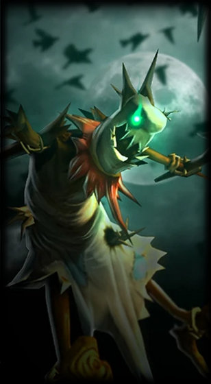 Classic Fiddlesticks loading screen from the Classic client