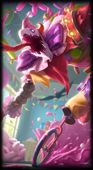 Surprise Party Fiddlesticks loading screen from the Classic client