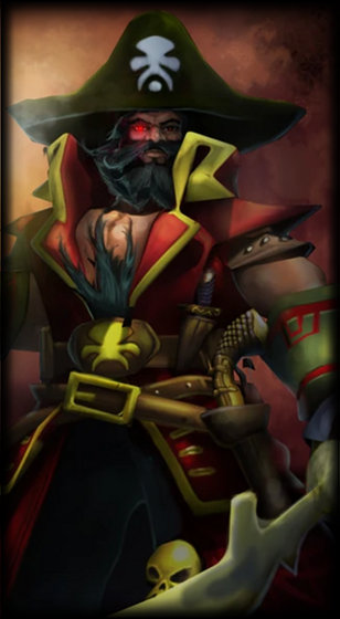 Classic 2009 Gangplank loading screen from the Classic client
