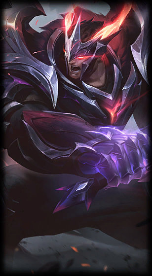Fallen God-King Garen loading screen from the Classic client