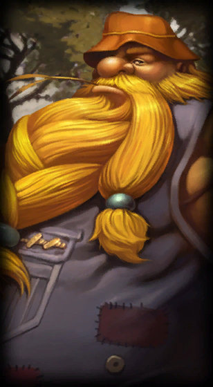 Hillbilly Gragas loading screen from the Classic client
