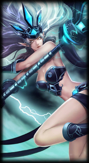 Tempest Janna loading screen from the Classic client