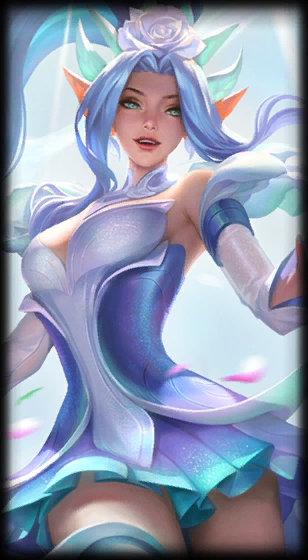 Crystal Rose Janna loading screen from the Classic client