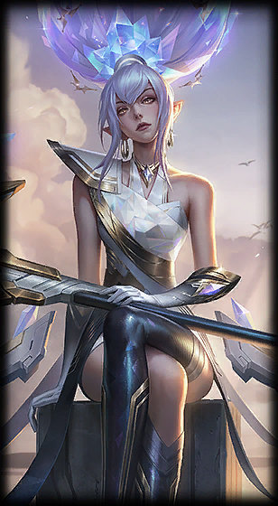 Prestige Cyber Halo Janna loading screen from the Classic client