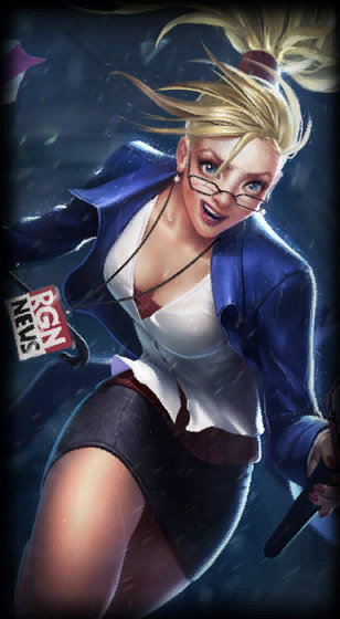 Forecast Janna loading screen from the Classic client
