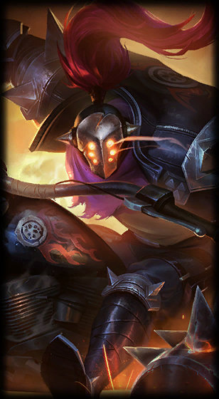 Vandal Jax loading screen from the Classic client