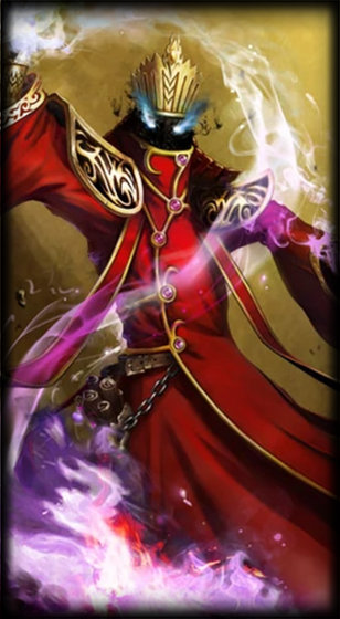 Classic Karthus loading screen from the Classic client