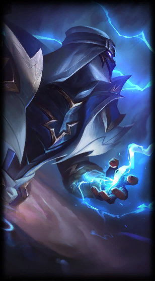 Shockblade Kassadin loading screen from the Classic client
