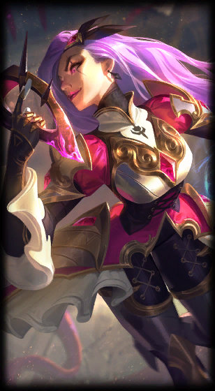 Battle Queen Katarina loading screen from the Classic client
