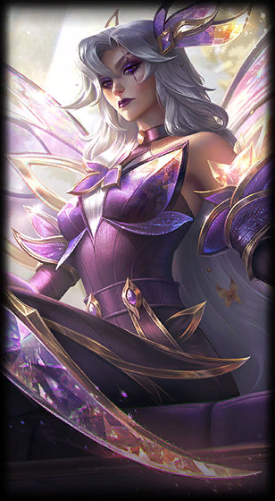 Prestige Faerie Court Katarina loading screen from the Classic client
