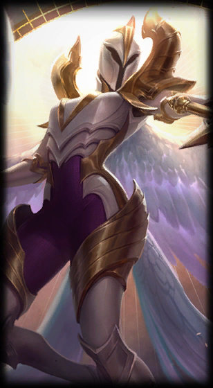 Kayle loading screen from the Classic client