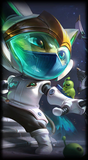 Astronaut Kennen loading screen from the Classic client