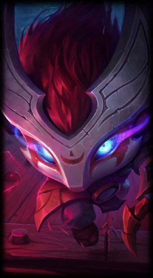 Blood Moon Kennen loading screen from the Classic client