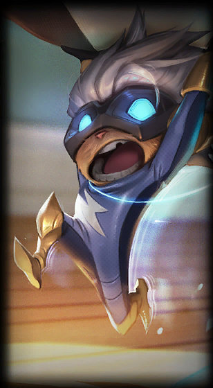 Super Kennen loading screen from the Classic client