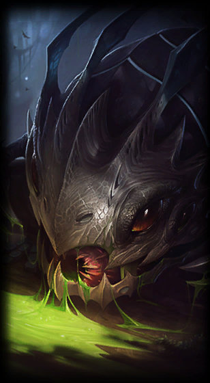 Kog'Maw loading screen from the Classic client