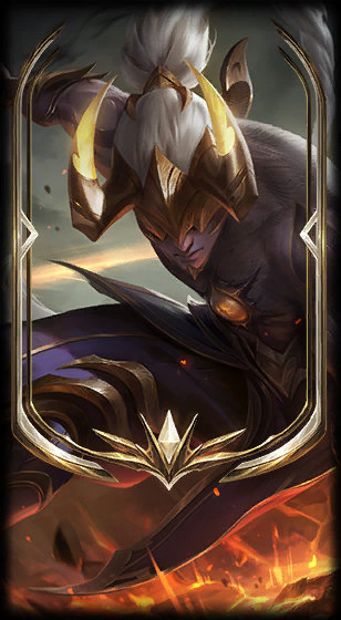 Prestige Nightbringer Lee Sin loading screen from the Classic client