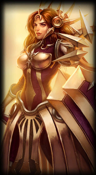 Leona loading screen from the Classic client