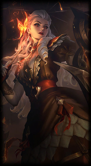 High Noon Leona loading screen from the Classic client