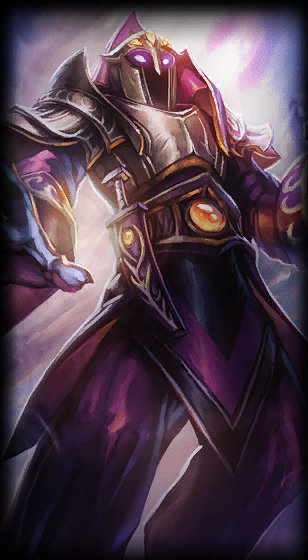 Overlord Malzahar loading screen from the Classic client