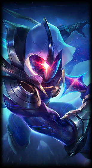 Cosmic Blade Master Yi loading screen from the Classic client