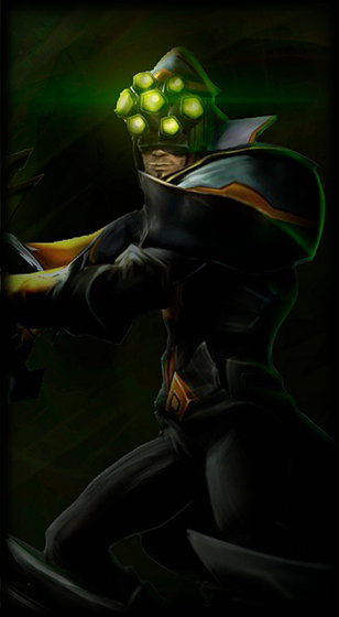 Classic Master Yi loading screen from the Classic client