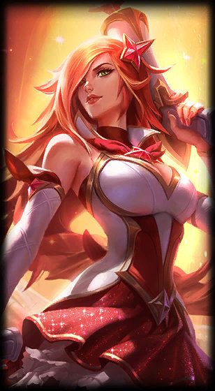 Star Guardian Miss Fortune loading screen from the Classic client
