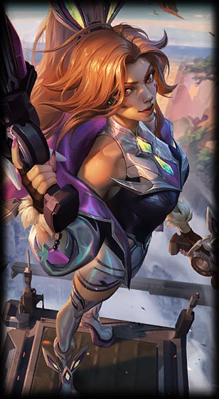 Battle Bunny Miss Fortune loading screen from the Classic client
