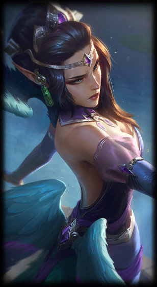 Majestic Empress Morgana loading screen from the Classic client