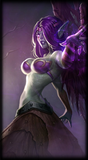 Classic Morgana loading screen from the Classic client