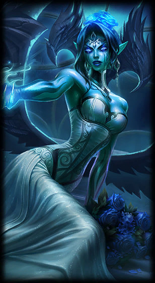 Ghost Bride Morgana loading screen from the Classic client