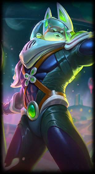 Space Groove Nasus loading screen from the Classic client