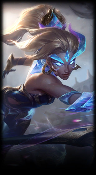 Dawnbringer Nidalee loading screen from the Classic client