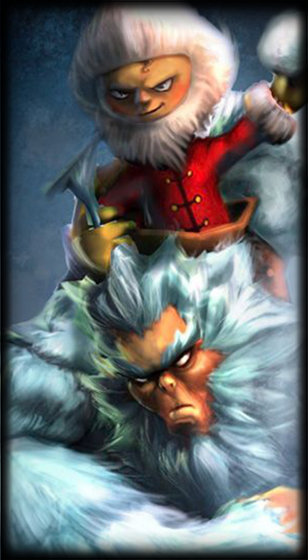 Classic Nunu & Willump loading screen from the Classic client