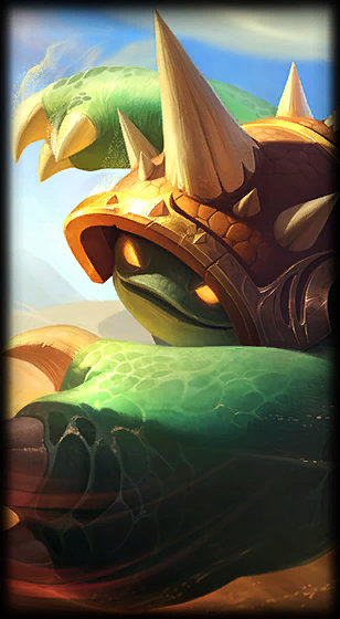Rammus loading screen from the Classic client