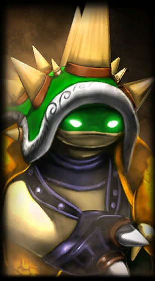 King Rammus loading screen from the Classic client
